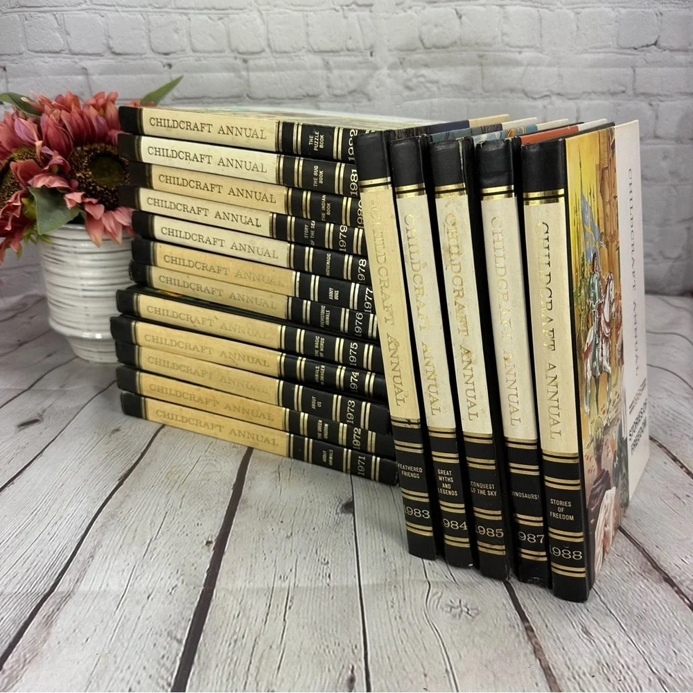 Choice of Vintage childcraft Books 1971-1988